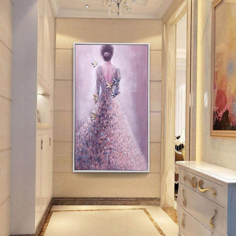 Wedding Dress Diamond Painting Kit 70x50cm