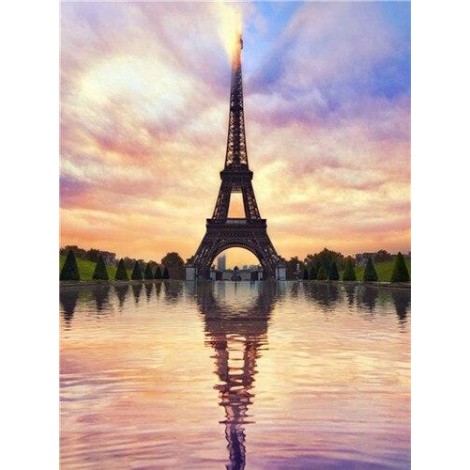 UK STOCK! Eiffel Tower Diamond Painting Kit
