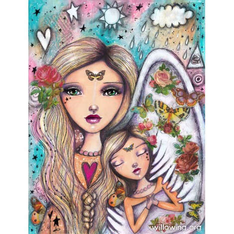 Willowing Arts Angel With You Diamond Painting Kit
