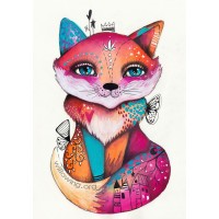 Willowing Arts Quirky Fox...