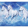Blue Ocean Unicorns Diamond Painting Kit