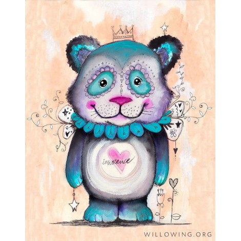 Willowing Arts Love Bear Diamond Painting Kit