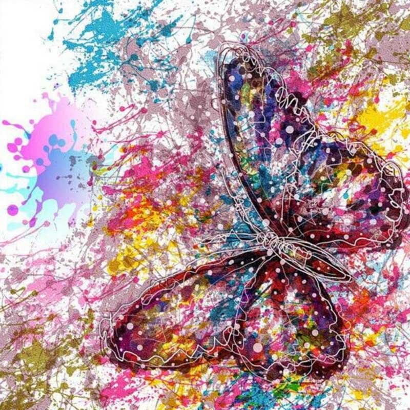 Butterfly Paint Spla...